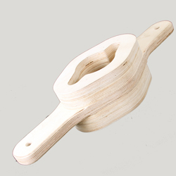 42mm Two-eared Wooden Spinner Saver - Extra Deep